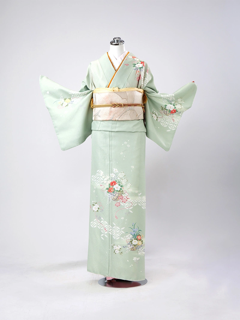 No.21 ライトグリーン花篭<br>¥16,500（税込）